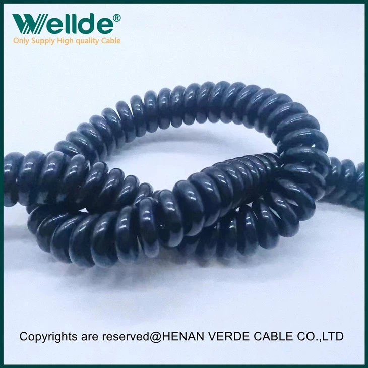 5 Core 1.5mm Spiral Cable