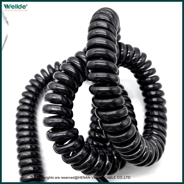Coiled Cable 5 Core 1.5mm factory