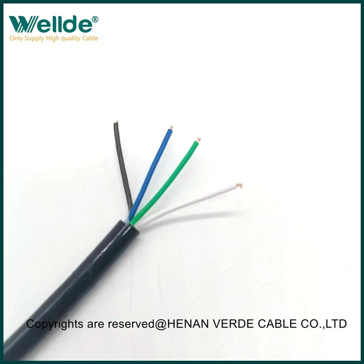 PVC Jacket Coiled Spiral Cable